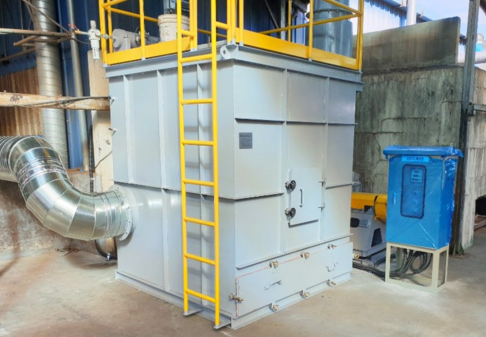 Manufacturing/installation of dust collector for metal product manufacturing process