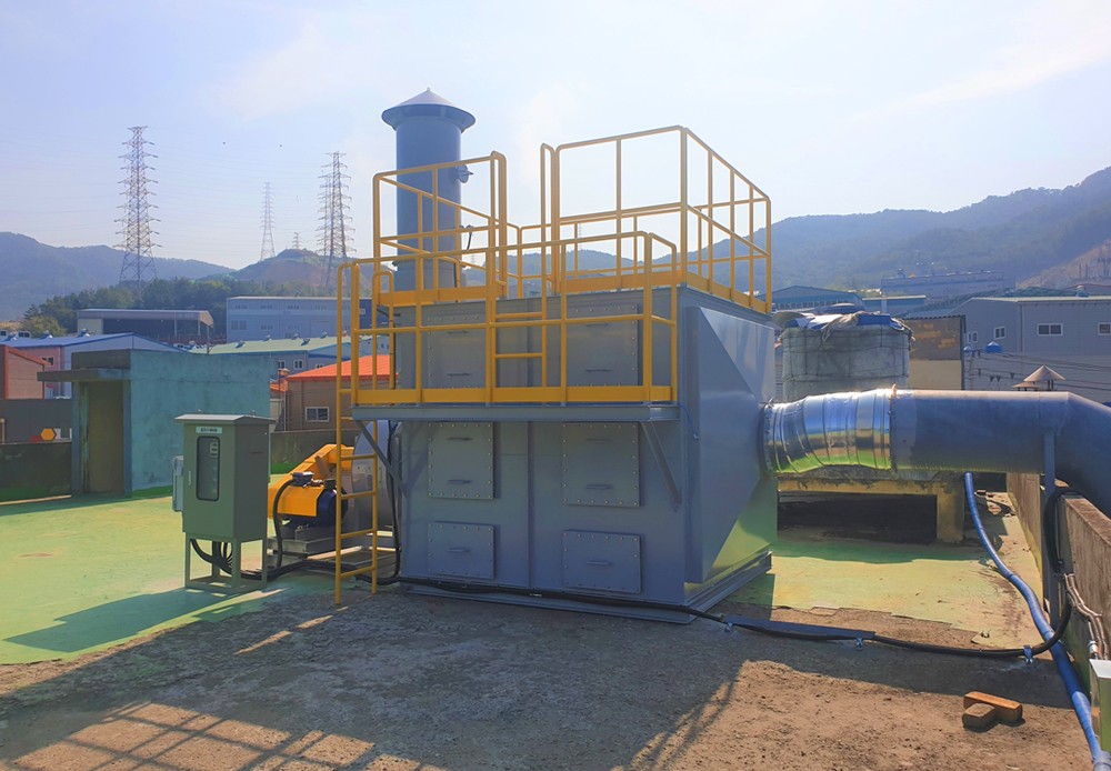 Manufacturing/installation of dust collector for automotive part process