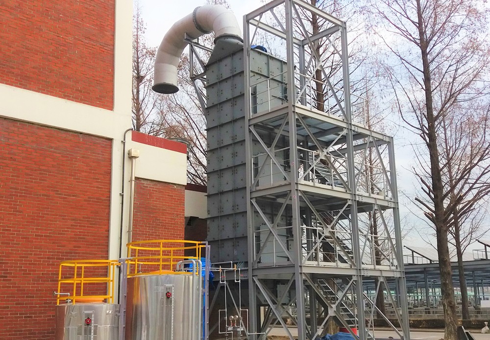 Manufacturing/installation of nitrogen oxide reduction facility (SCR) in Seonam Water Reclamation Center’s sludge drying equipment