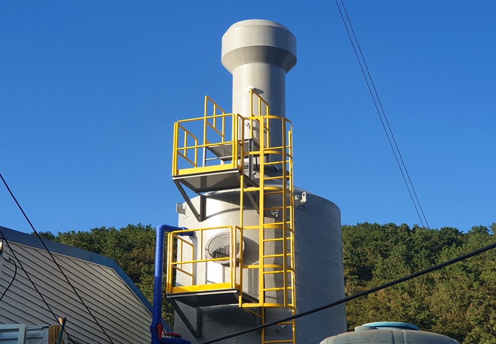 Manufacturing/installation of dust collector for waste metal processing