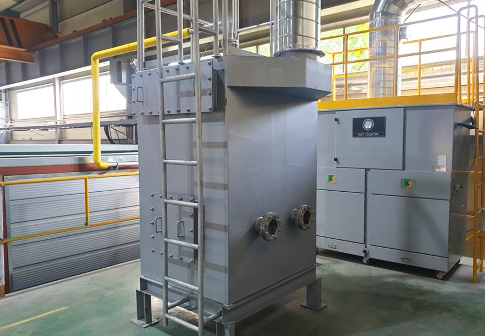 Manufacturing and installation of environment improvement equipment for degreasing facility